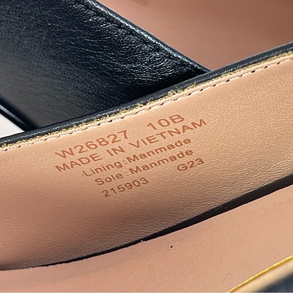 NWOT Cole Haan Vandam Leather Slingback Pumps Size 10B - Picture 10 of 11